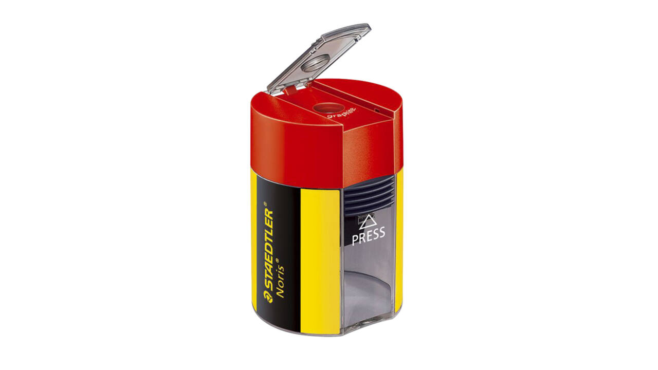 Puntenslijper Staedtler Noris metaal met opvangbakje