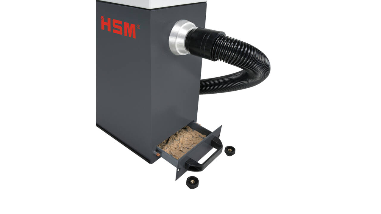 Stofafzuigunit HSM voor ProfiPack P425