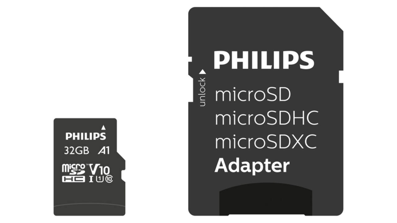 Micro SDHC Card Philips Class 10 UHS-I U1 32GB