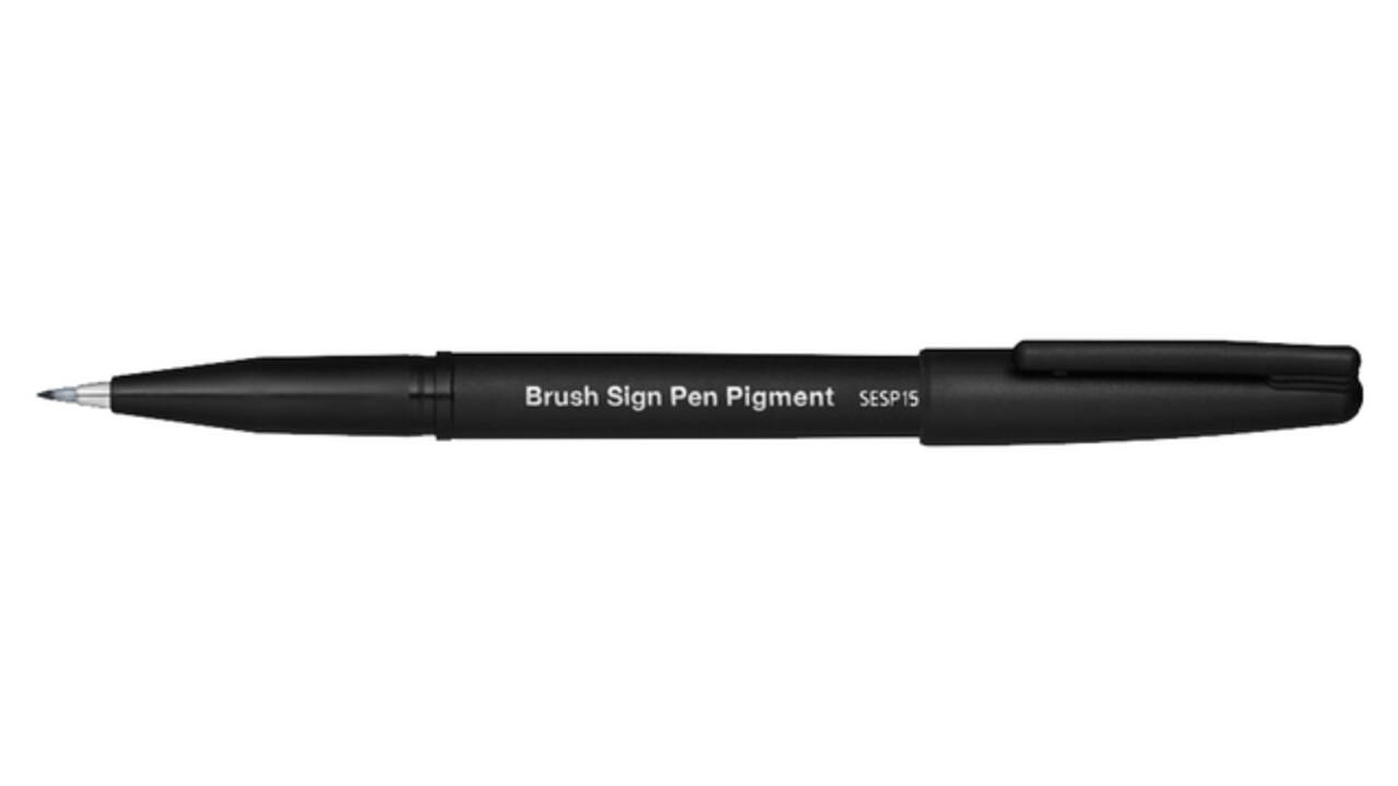Brushpen Pentel SESP15-SPX Sign sepia