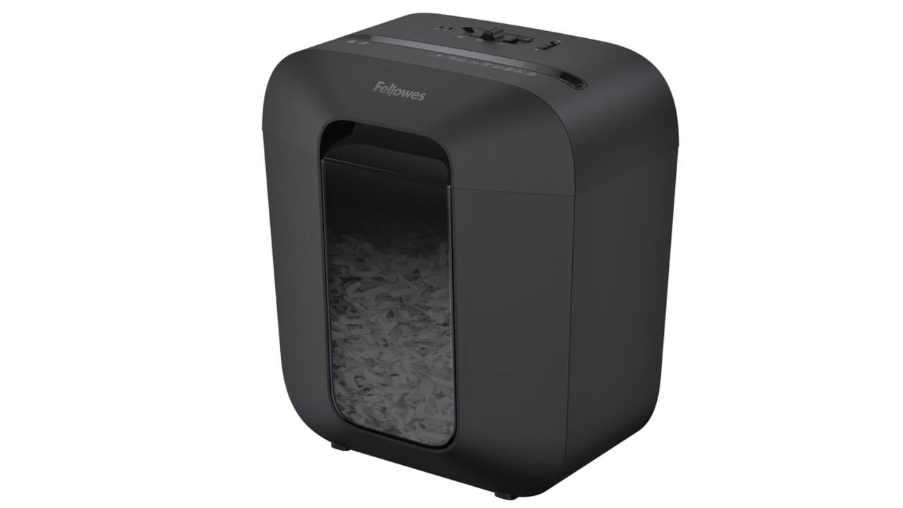 Papiervernietiger Fellowes Powershred LX25 snippers 4x37mm zwart