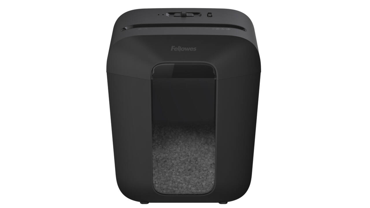 Papiervernietiger Fellowes Powershred LX41 snippers 4x12mm zwart
