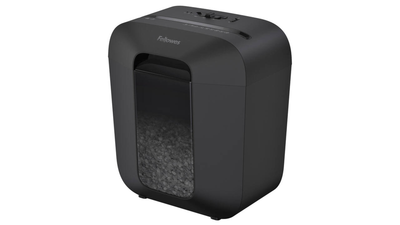 Papiervernietiger Fellowes Powershred LX25M snippers 4x12mm zwart