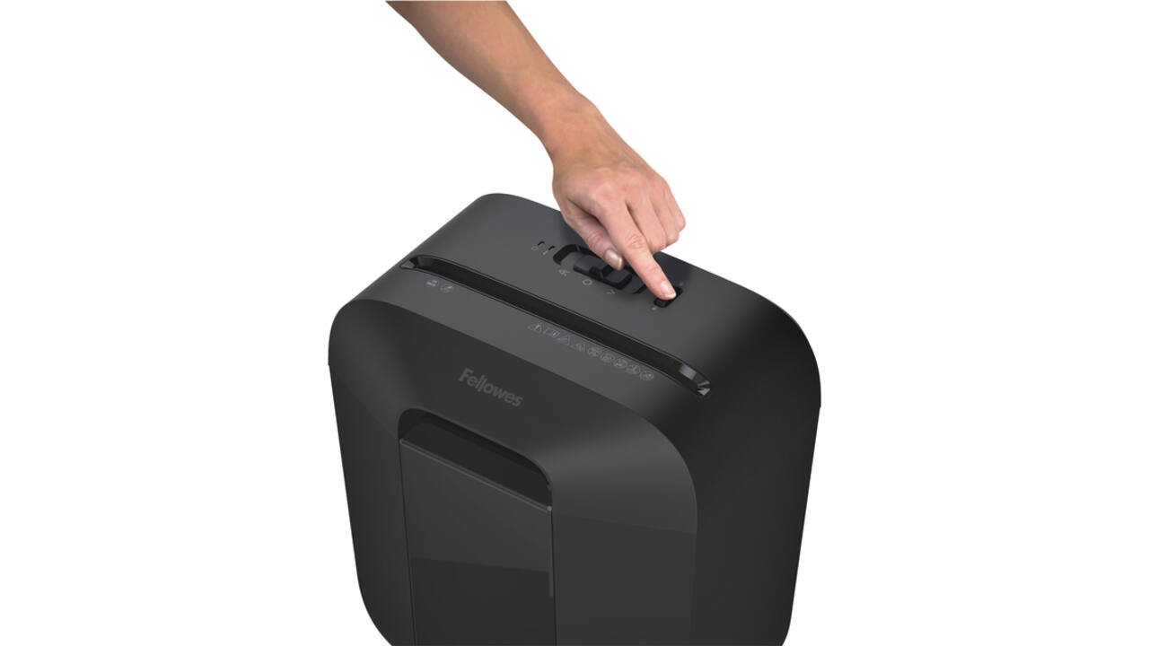 Papiervernietiger Fellowes Powershred LX25M snippers 4x12mm zwart