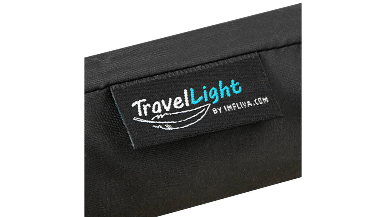 Paraplu Travellight® extreem licht opvouwbaar windproof doorsnede 90 cm donker blauw