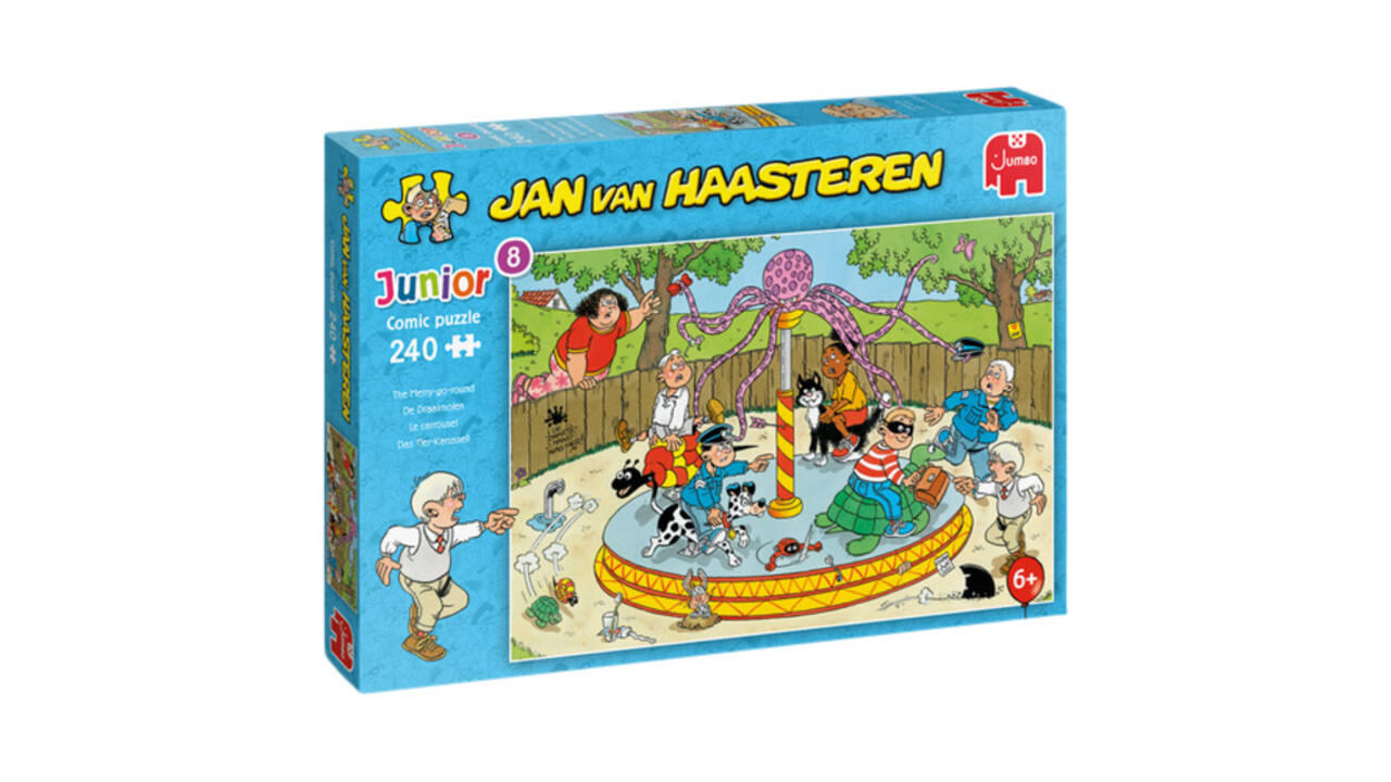 Puzzel Jan van Haasteren Junior - De Draaimolen 240 stukjes