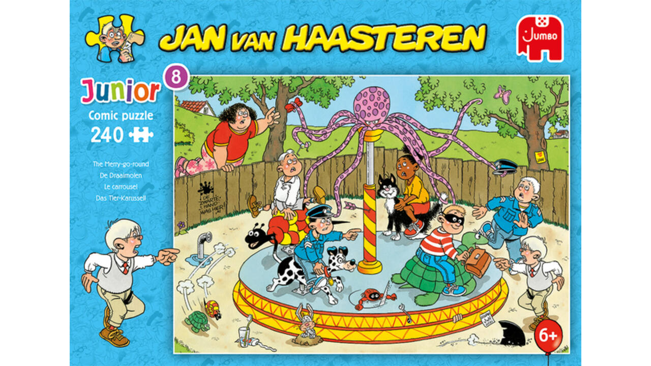 Puzzel Jan van Haasteren Junior - De Draaimolen 240 stukjes