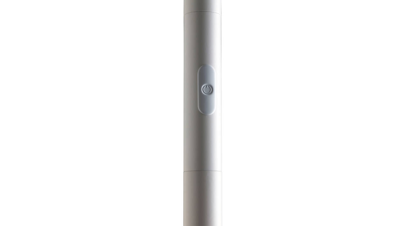 Vloerlamp Unilux Pryska led hout wit