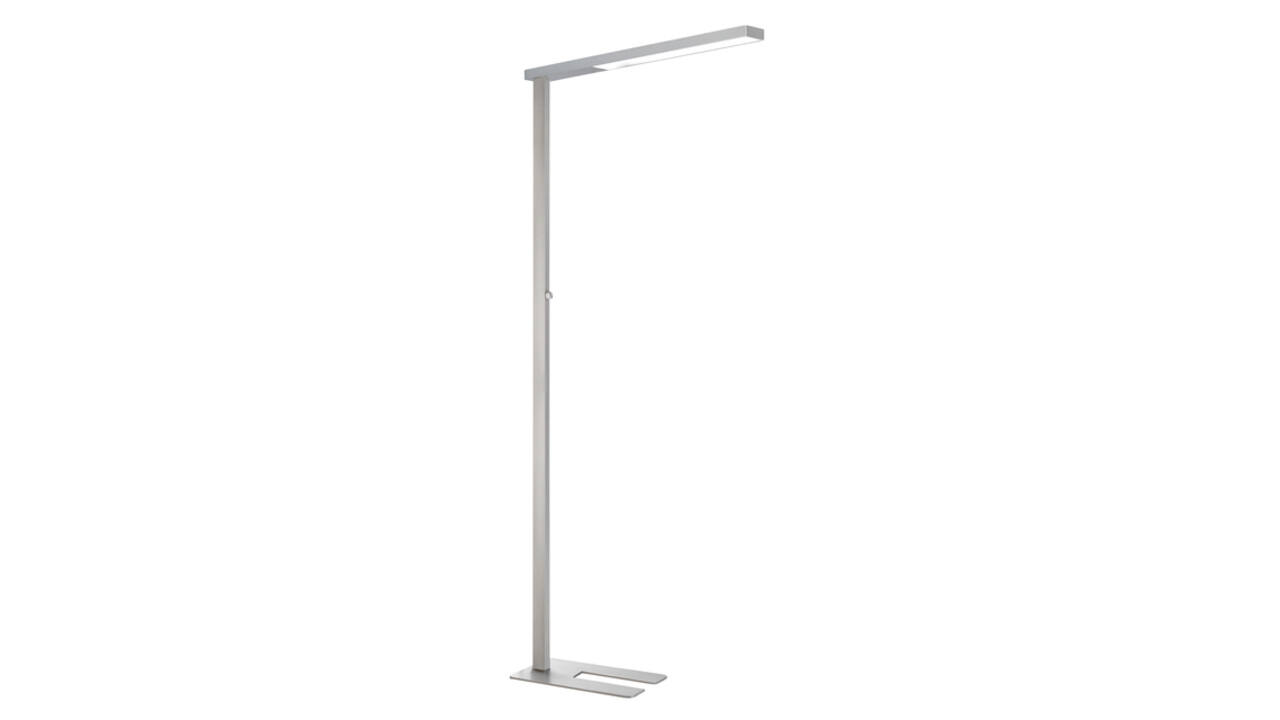 Vloerlamp Unilux Stratus led grijs