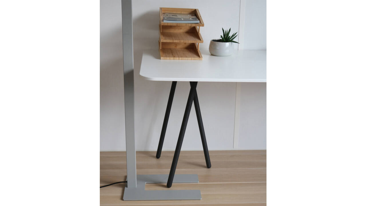 Vloerlamp Unilux Stratus led grijs