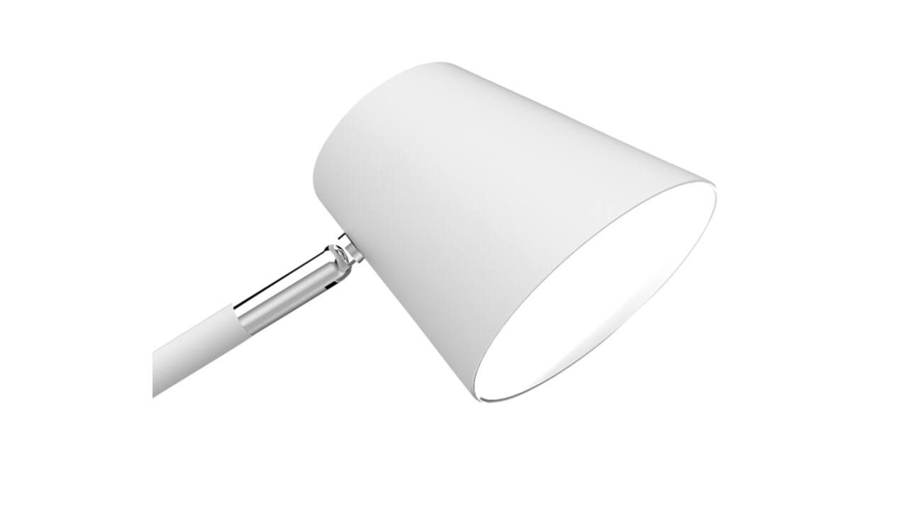 Bureaulamp Unilux Vicky led hout wit