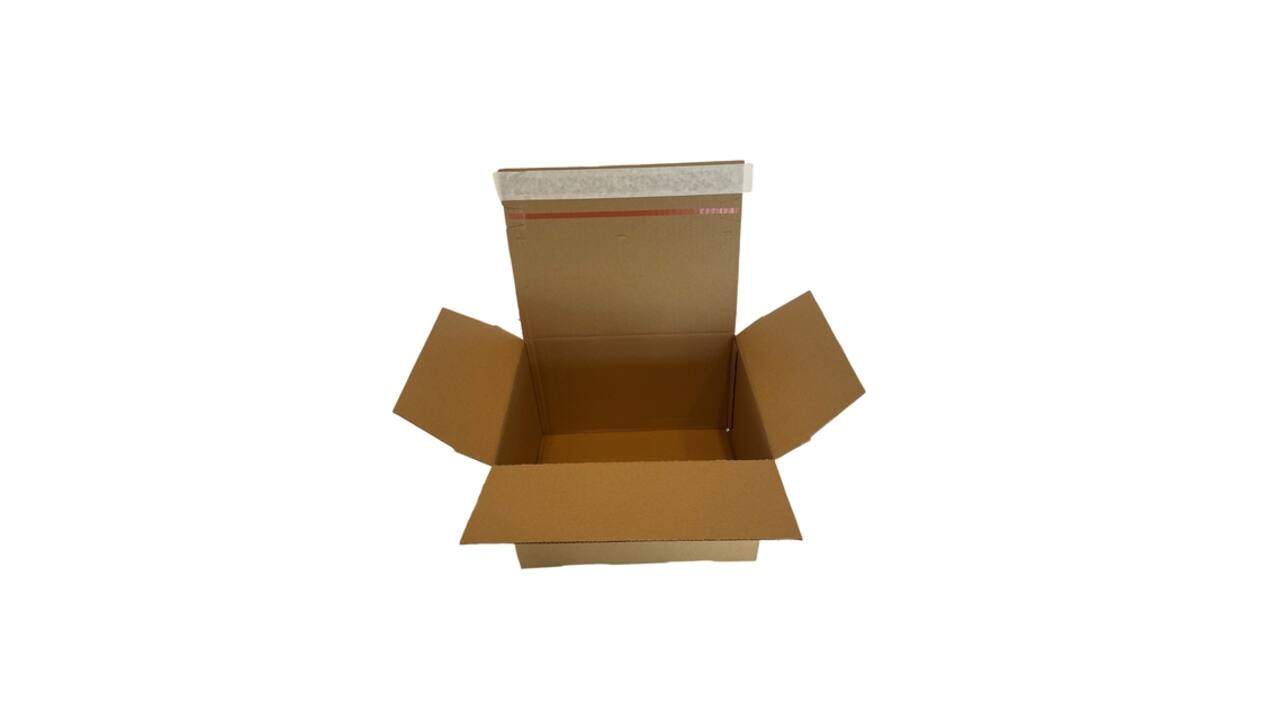 Quickbox IEZZY 310x230x160mm B-golf bruin10 stuks