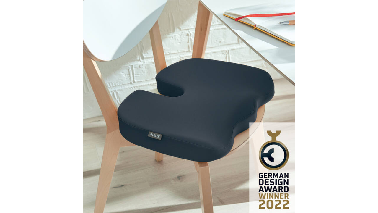 Stoelkussen Leitz Ergo Cosy grijs
