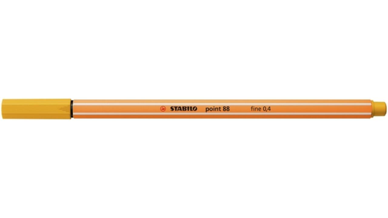 Fineliner STABILO point 88/87 fijn curry