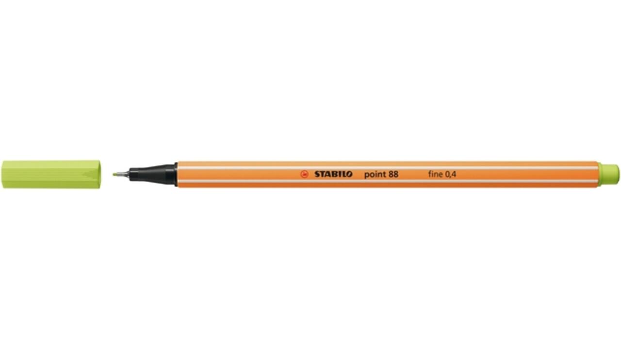 Fineliner STABILO point 88/14 fijn vleugje limoen