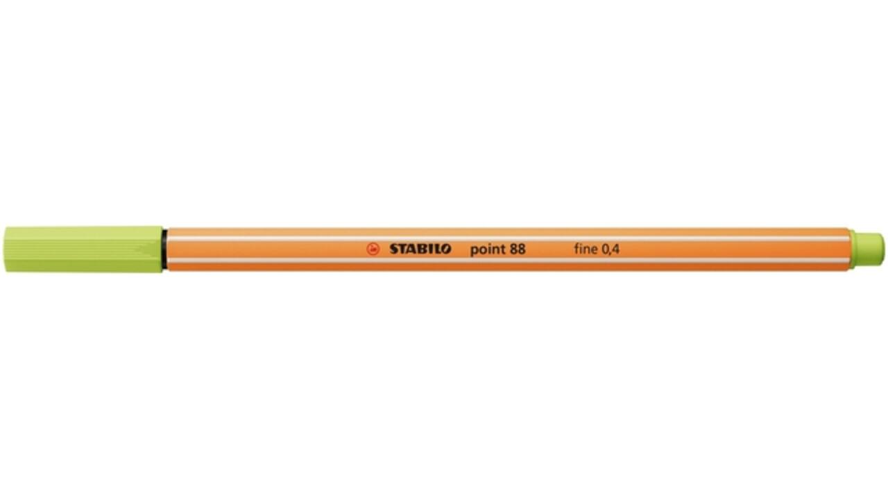 Fineliner STABILO point 88/14 fijn vleugje limoen