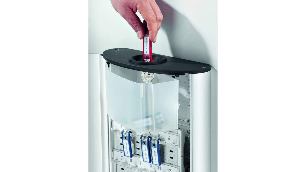 Sleutelkast Durable 54haken met cijferslot+inwerp