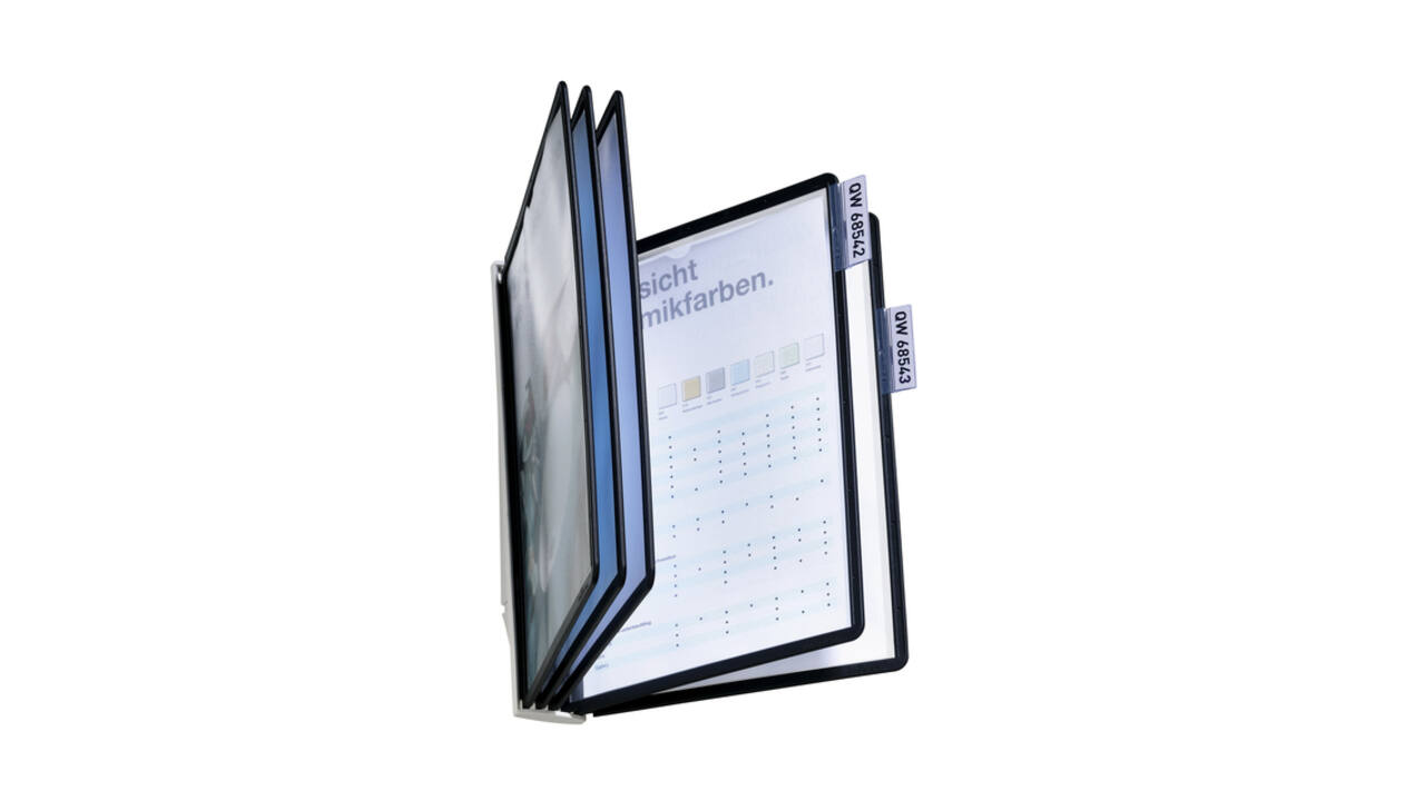 Wandstandaard Durable Sherpa met 5-tassen A4
