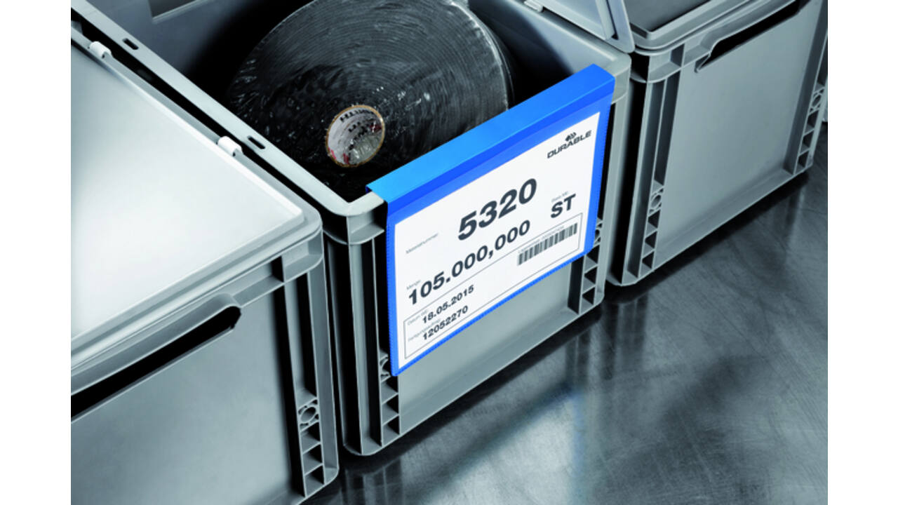 Documenthoes Durable met vouw A4 liggend 50 stuks