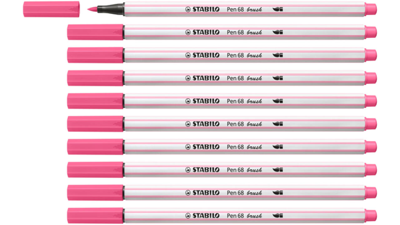 Brushstift STABILO Pen 568/29 roze