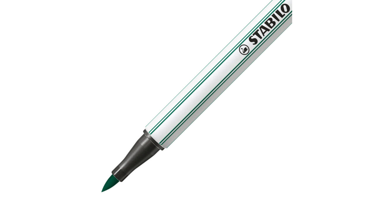 Brushstift STABILO Pen 568/53 turquoisegroen