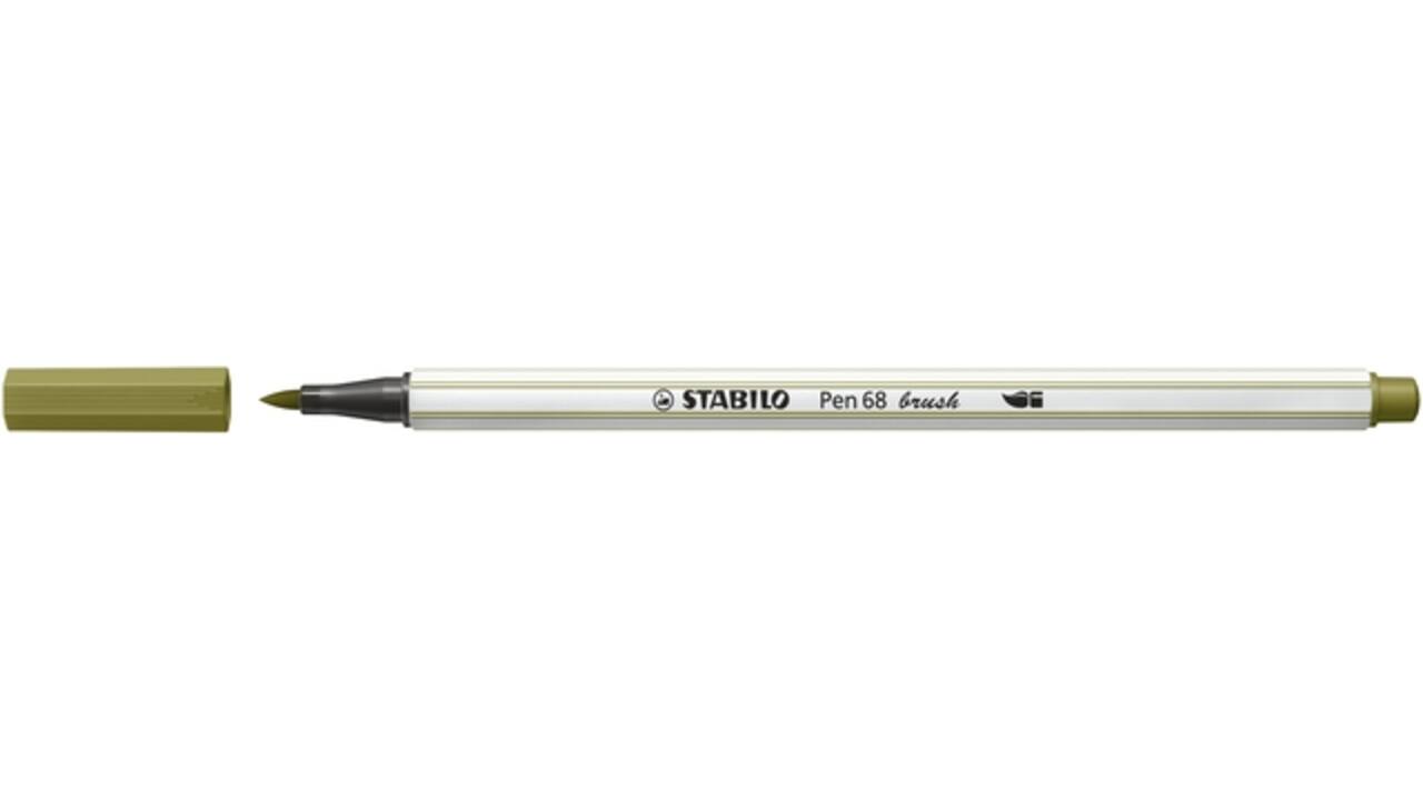 Brushstift STABILO Pen 568/37 moddergroen