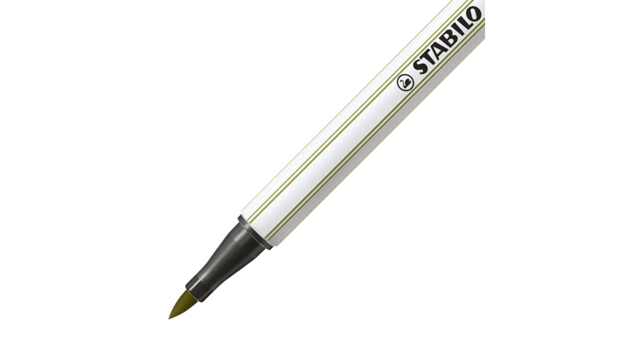 Brushstift STABILO Pen 568/37 moddergroen