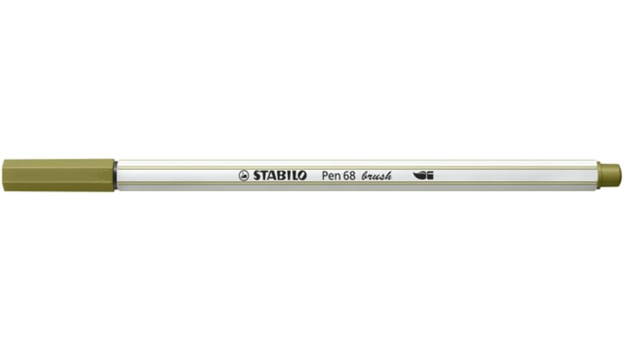 Brushstift STABILO Pen 568/37 moddergroen