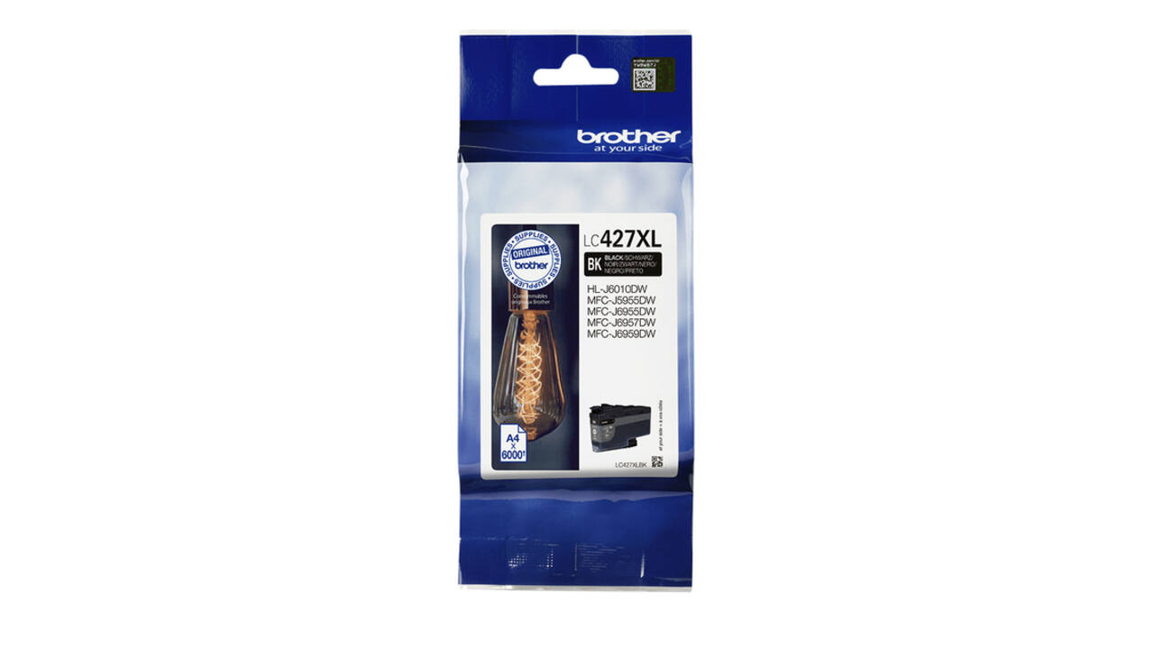Inktcartridge Brother LC-427XLBK zwart