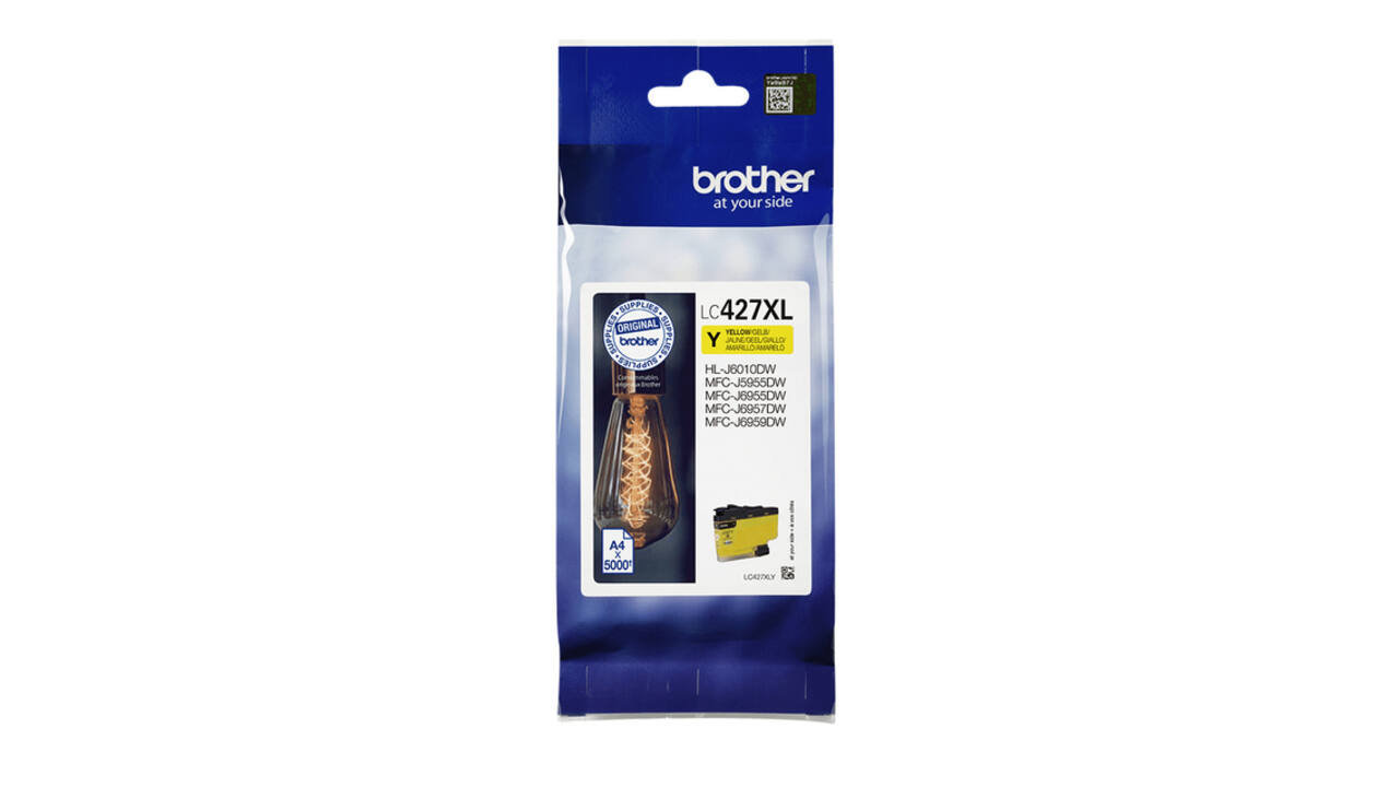 Inktcartridge Brother LC-427XLY geel