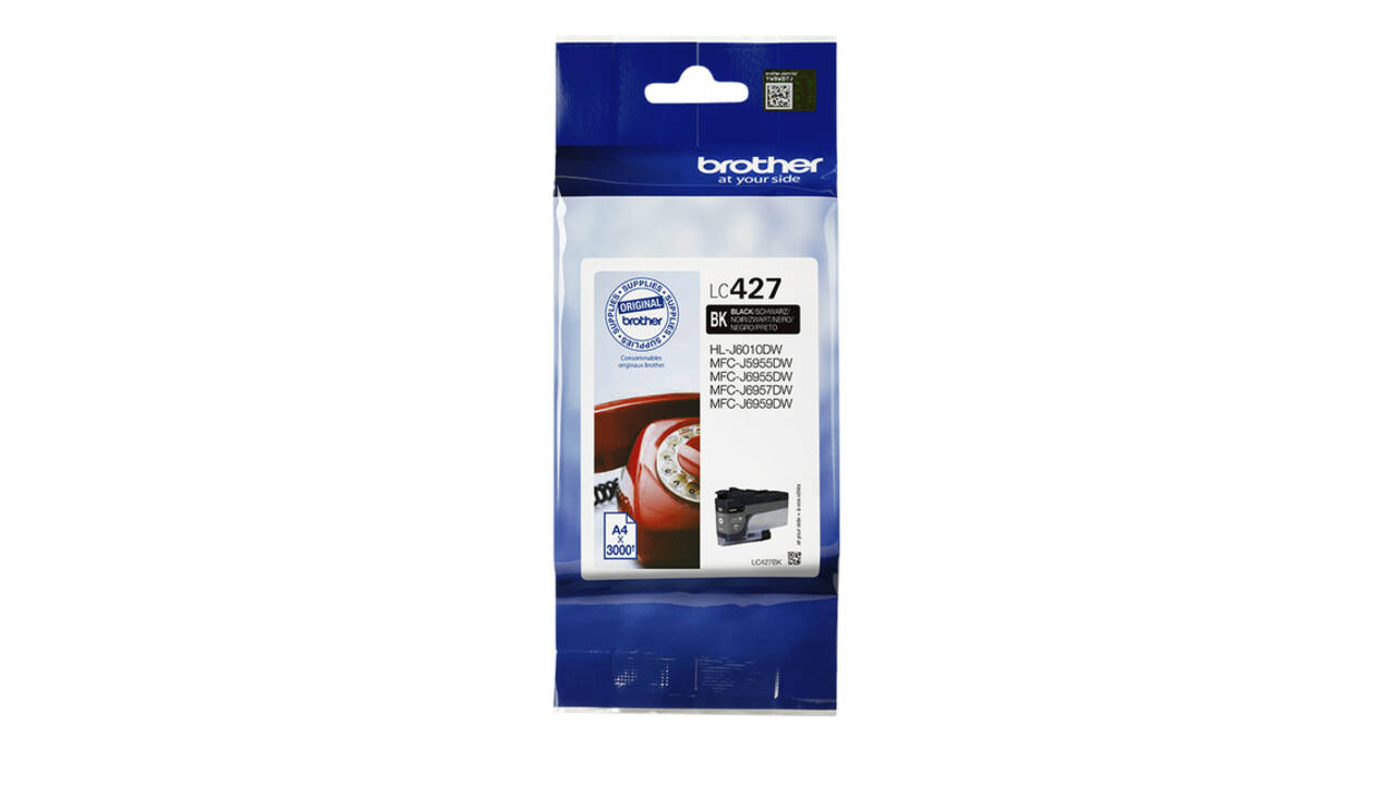 Inktcartridge Brother LC-427BK zwart