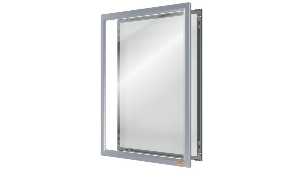 Kliklijst Nobo Impression Pro A4 zilver