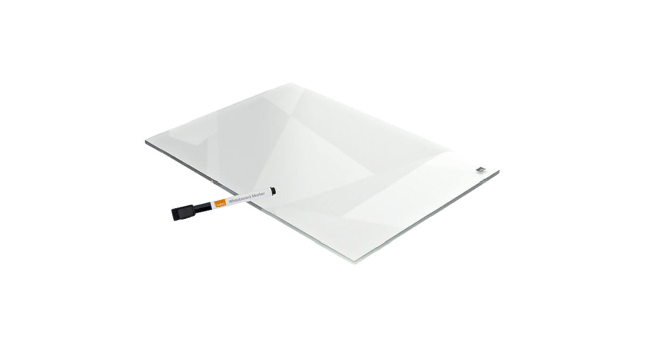 Notitiebord Nobo transparant acryl A4