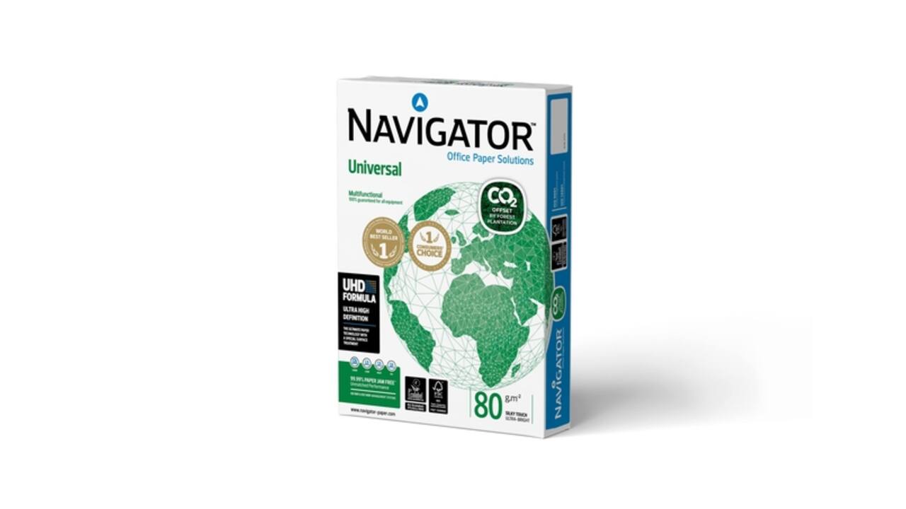 Kopieerpapier Navigator Universal CO2 A4 80gr wit 500 vel
