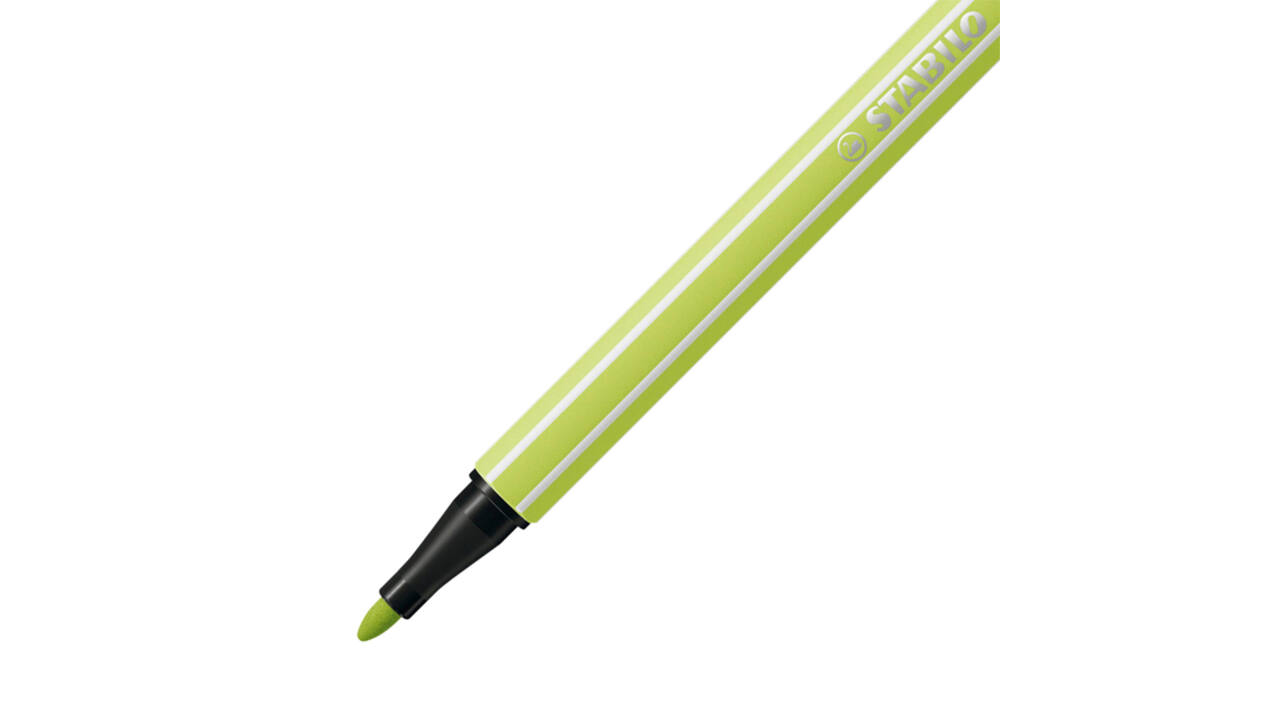 Viltstift STABILO Pen 68/14 medium vleugje limoen
