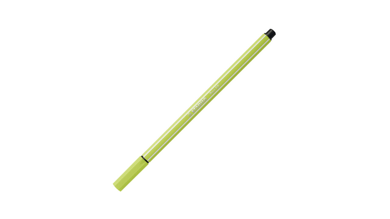 Viltstift STABILO Pen 68/14 medium vleugje limoen