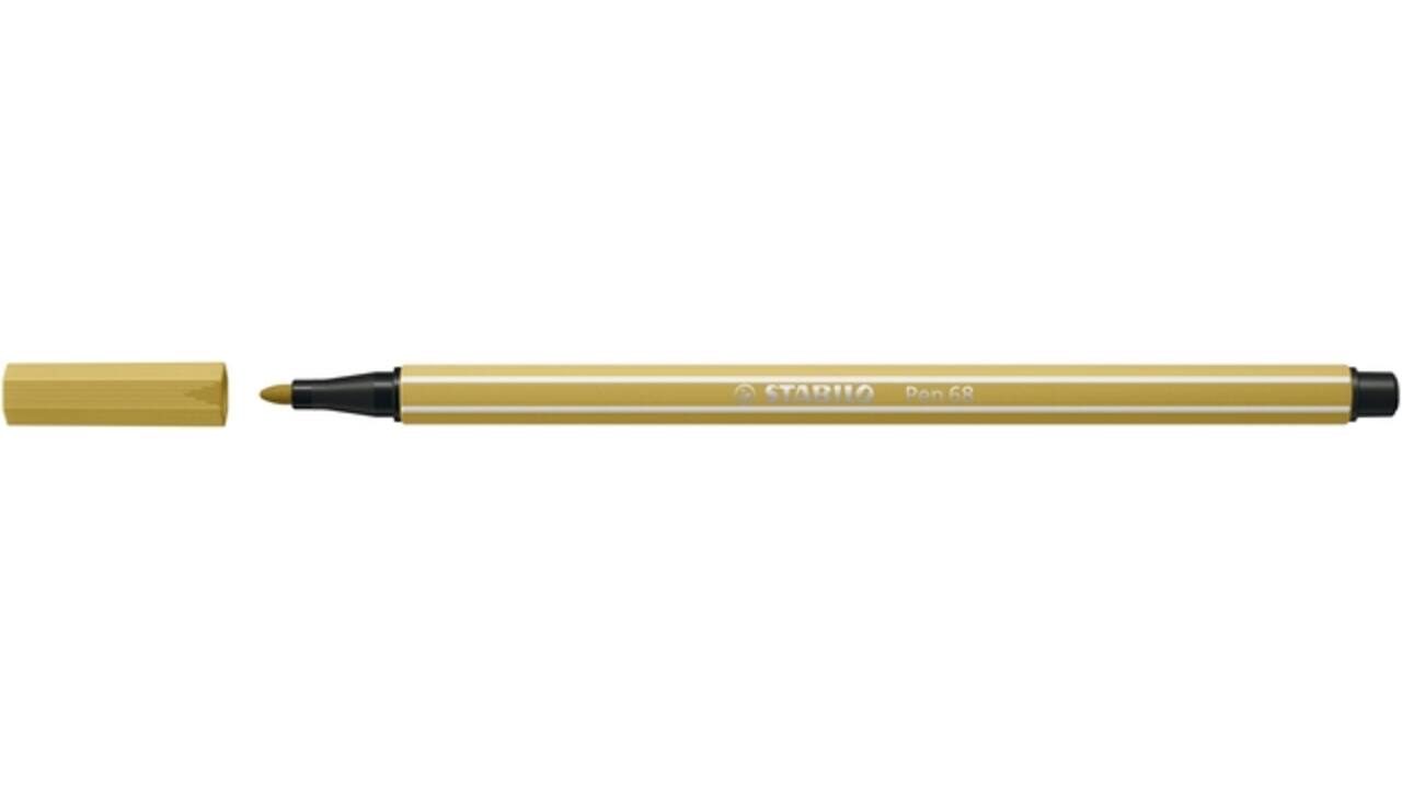Viltstift STABILO Pen 68/66 medium khaki