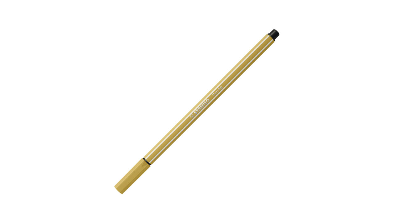 Viltstift STABILO Pen 68/66 medium khaki