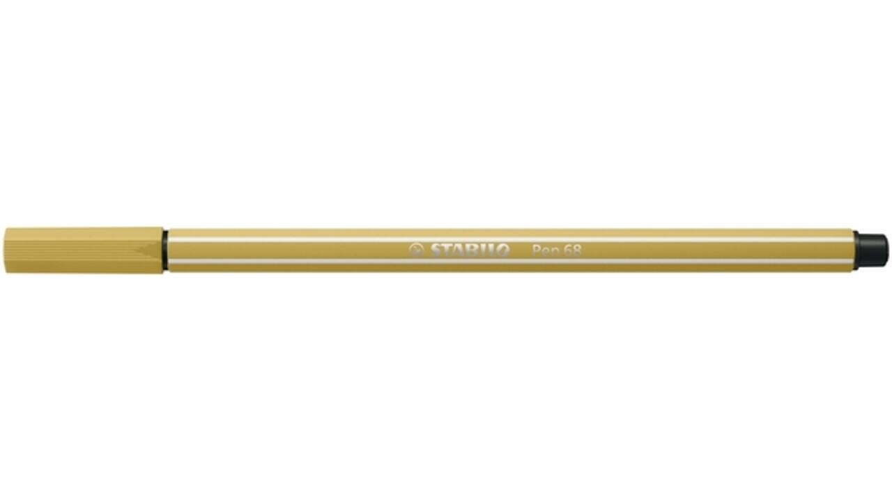 Viltstift STABILO Pen 68/66 medium khaki