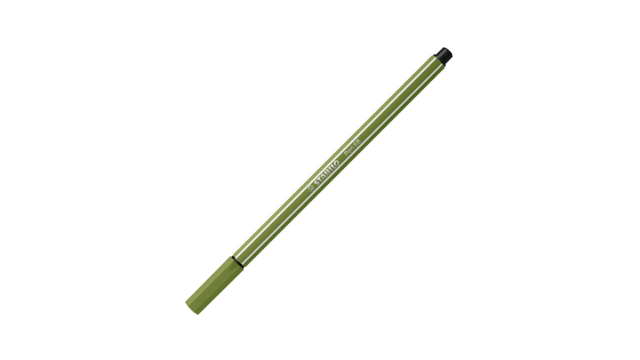 Viltstift STABILO Pen 68/35 medium mosgroen