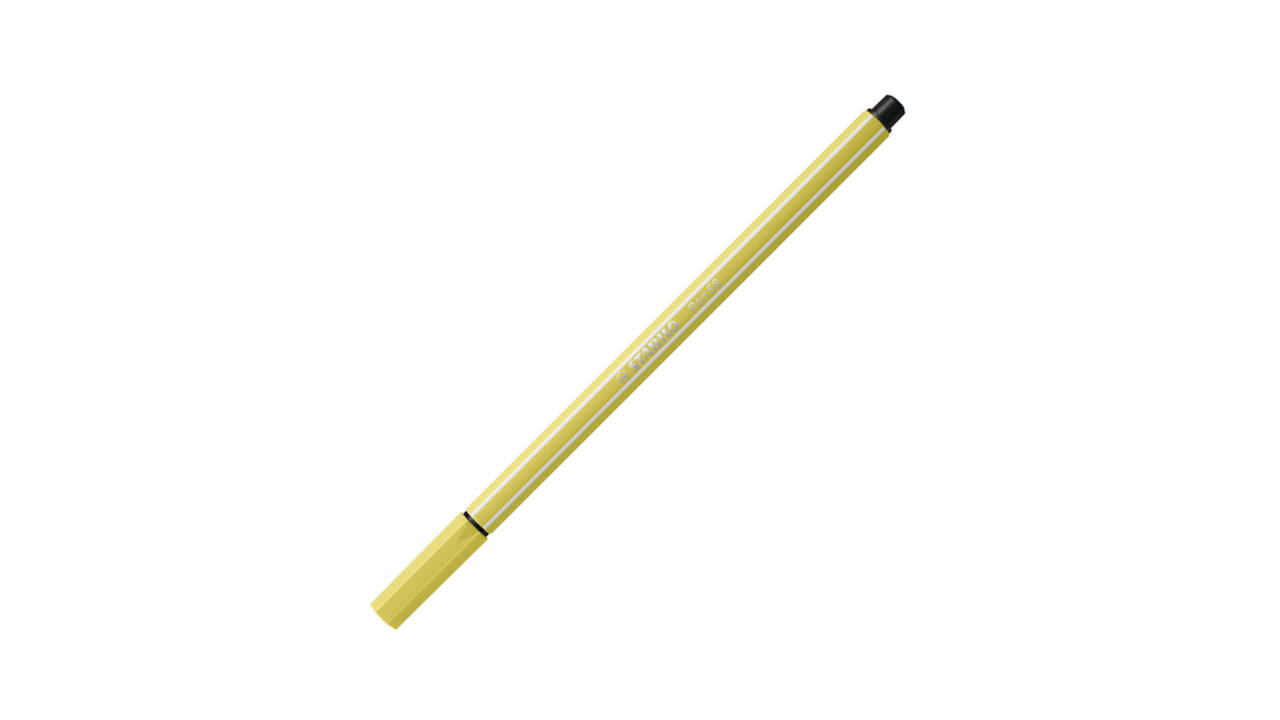 Viltstift STABILO Pen 68/67 medium mosterd