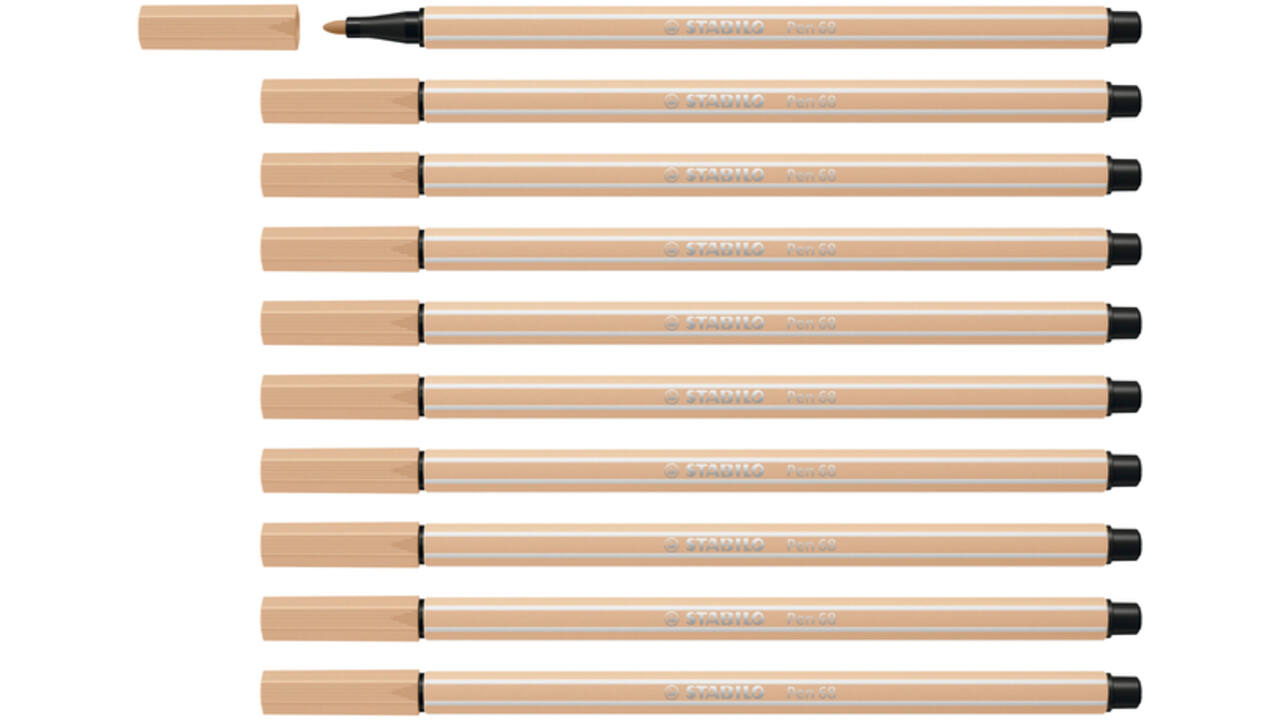 Viltstift STABILO Pen 68/86 medium nude