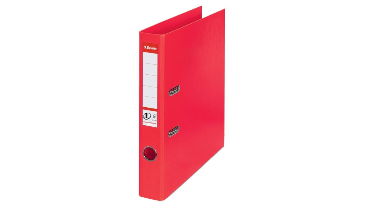 Ordner Esselte No 1 Power PP 50 mm rood 5 stuks