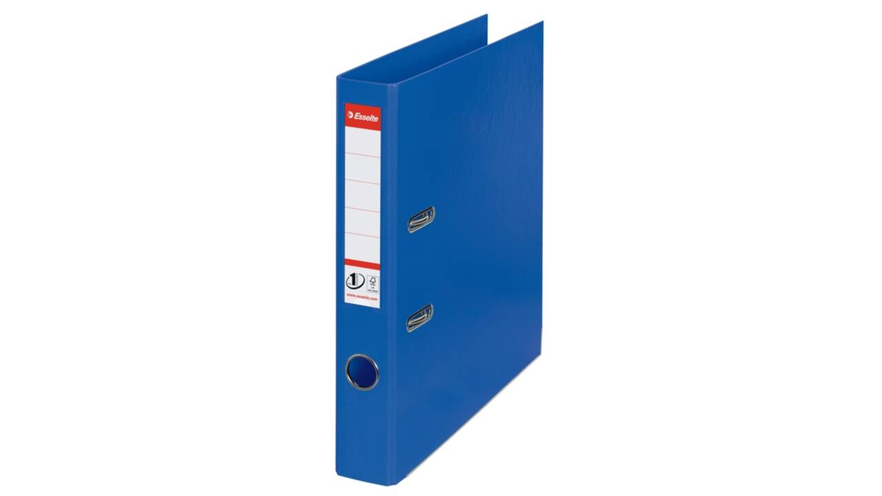 Ordner Esselte No 1 Power PP 50 mm blauw 5 stuks