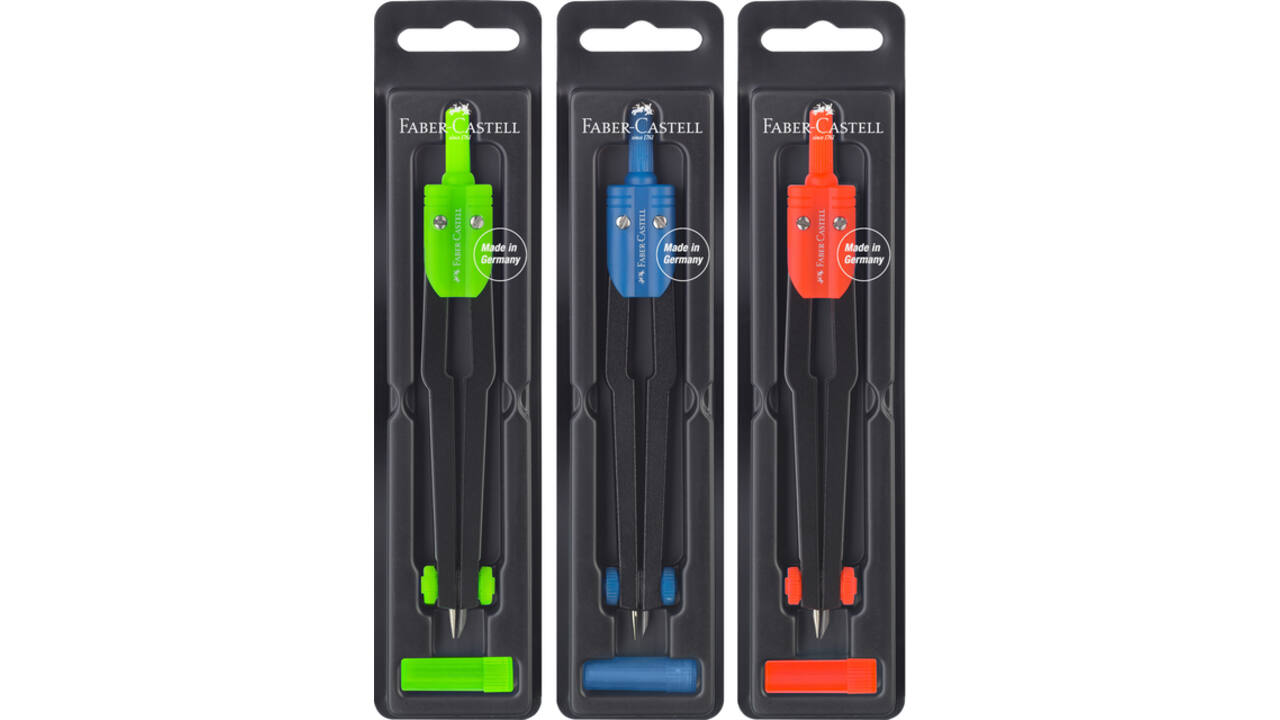 Snelverstelpasser Faber-Castell assorti gekleurd