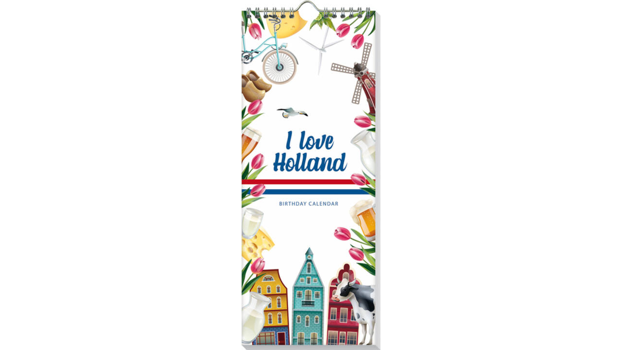 Verjaardagskalender I Love Holland