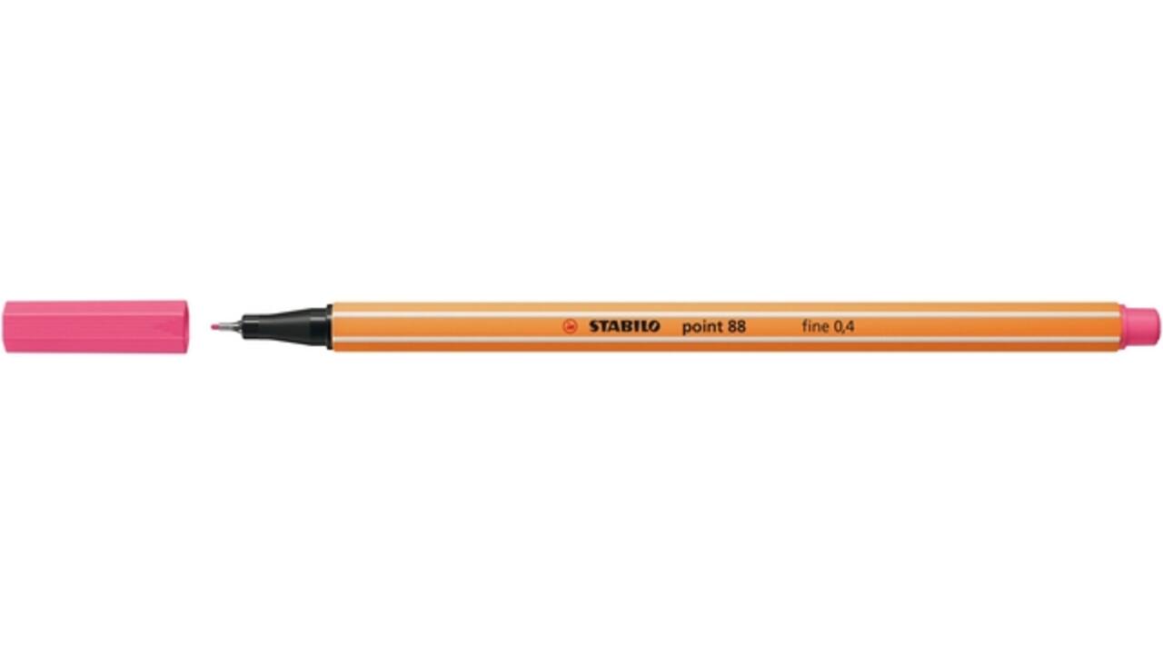 Fineliner STABILO point 88/29 fijn roze