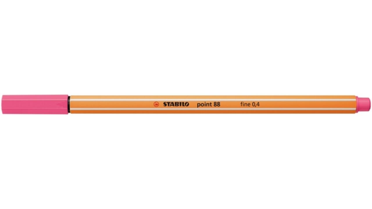 Fineliner STABILO point 88/29 fijn roze