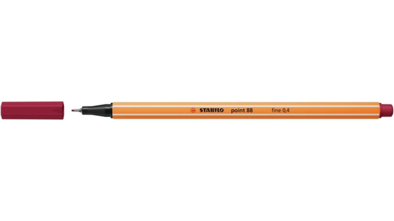 Fineliner STABILO point 88/19 fijn heidepaars