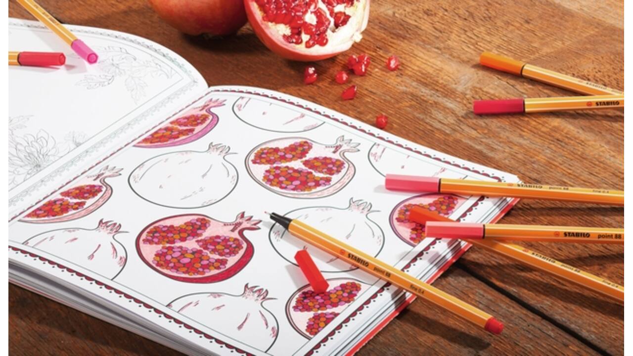 Fineliner STABILO point 88/75 fijn sienna